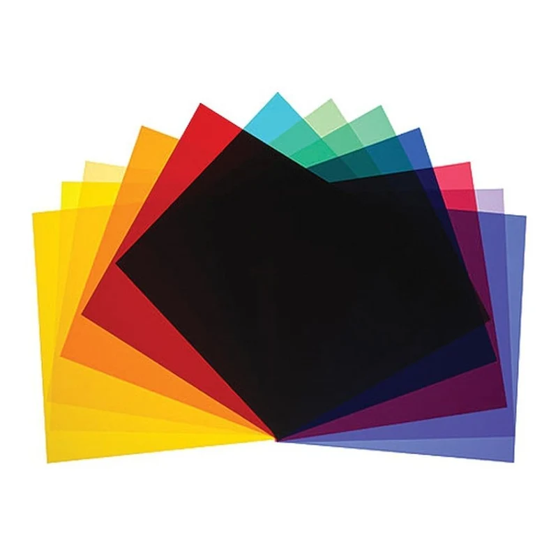 Broncolor P70 set de filtres de couleur (12 pièces)