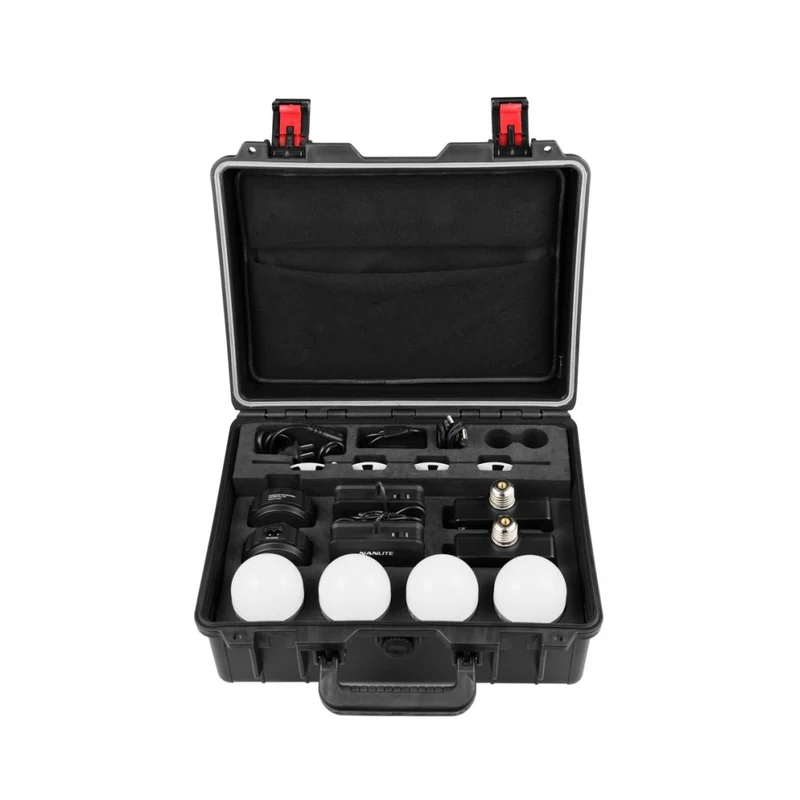 Nanlite PavoBulb 10C quad kit