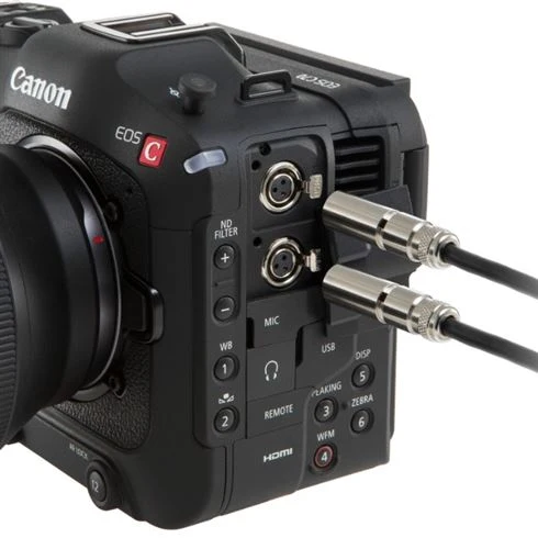 Canon EOS C70 + Adaptateur de Monture EF-EOS R 0.71x