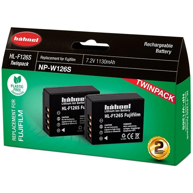 Hähnel HL-F126s Double Pack - Fujifilm NP-W126S
