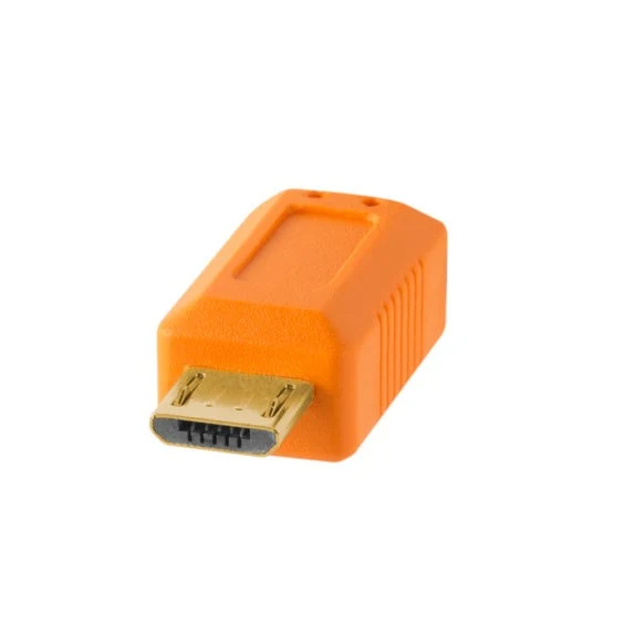Tether Tools TetherPro USB 2.0 A Male à Micro-B 5-pin 4,6 m Orange