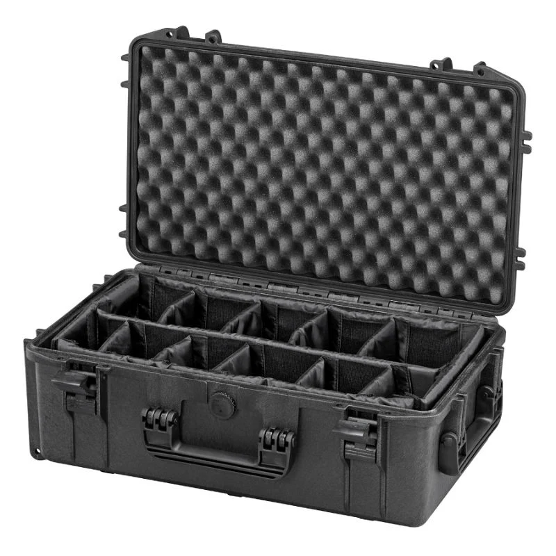 WCS Protection 520TR Valise Noir avec Kit Séparateurs