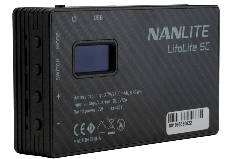 Nanlite LitoLite 5C avec batterie