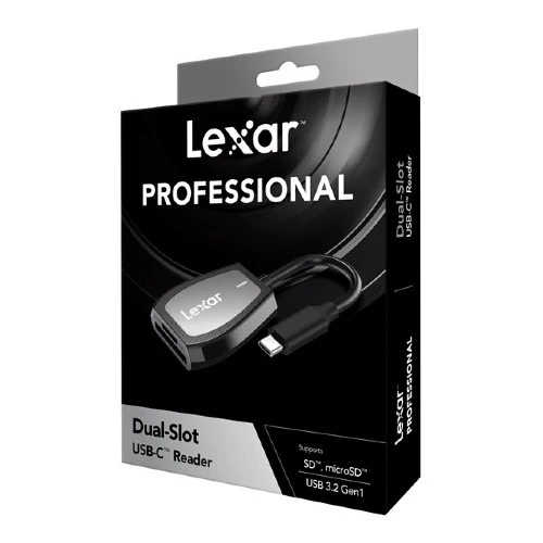 Lexar Lecteur professionnel USB-C à double fente