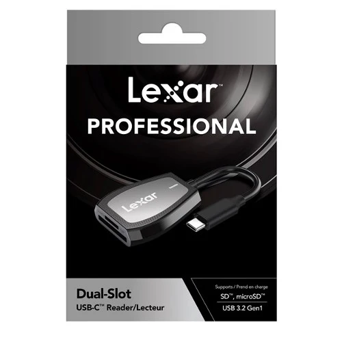 Lexar Lecteur professionnel USB-C à double fente
