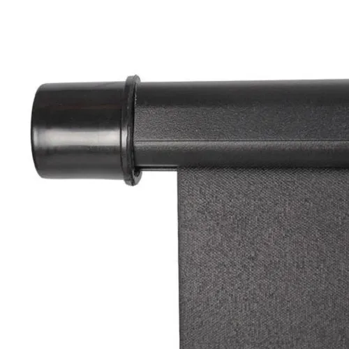 StudioKing Toile de fond enroulable FB-150200FB 150x200 cm Noir