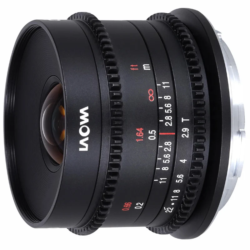 Laowa 9mm T2.9 Zero-D Objectif Ciné Canon RF