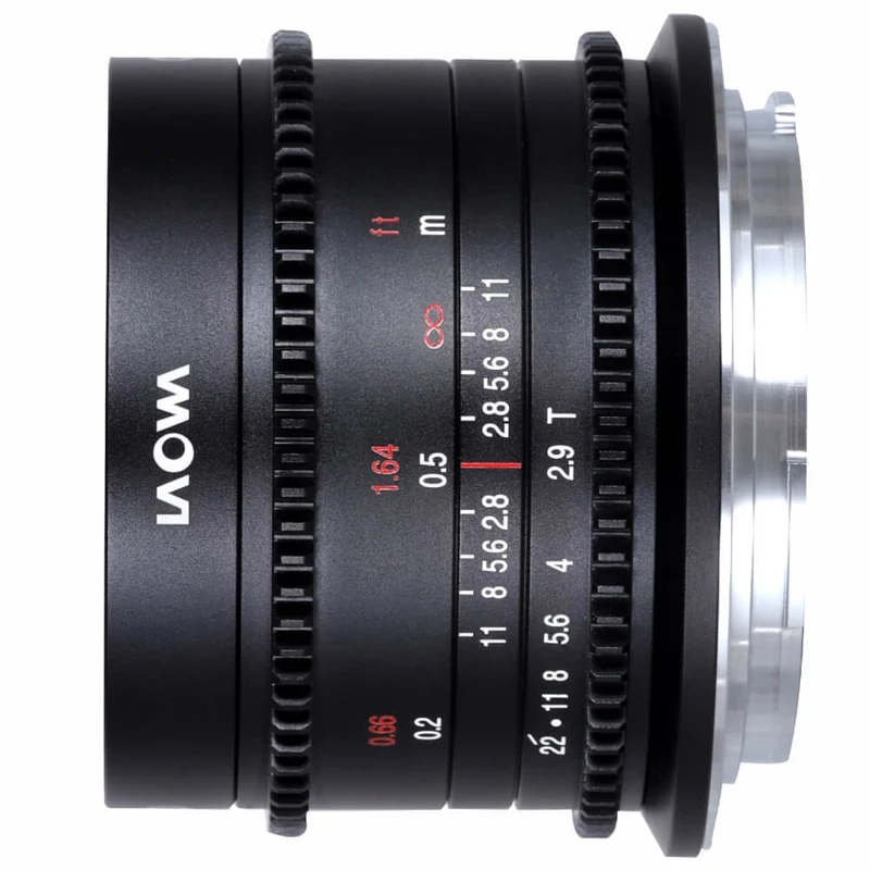 Laowa 9mm T2.9 Zero-D Objectif Ciné Canon RF