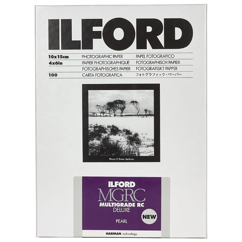 ILFORD Multigrade IV RC Deluxe PEARL 10x15cm 100 FEUILLES