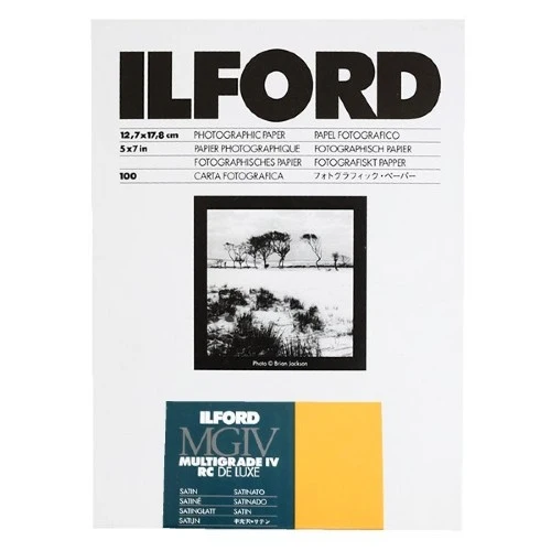 ILFORD Multigrade IV 13x18cm Papier 100 FEUILLE SATIN