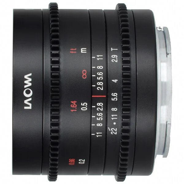 Laowa 9mm t/2.9 ZERO-D Cine Objectif - MFT