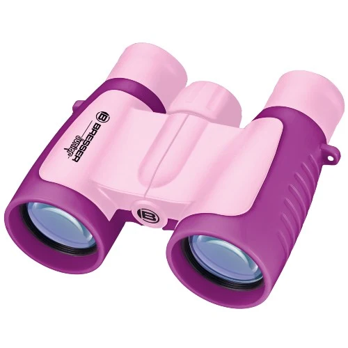 Bresser Jumelles pour enfants 3x30 Rose