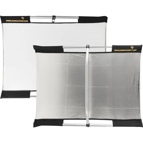 Sunbounce Cadre Support+Réfléchissant Argent/Blanc