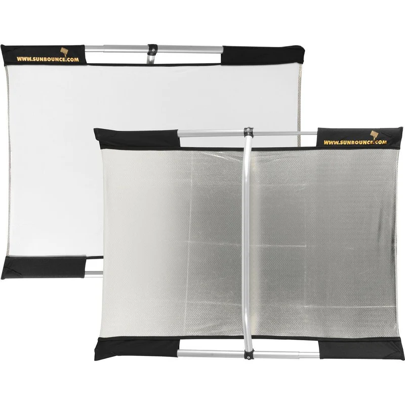 Sunbounce Cadre Support+Réfléchissant Argent/Blanc