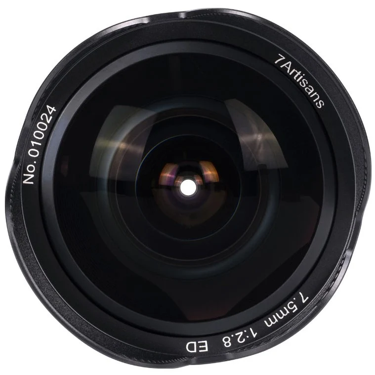 7artisans 7.5mm f/2.8 mark II Nikon (Z Mount) noir