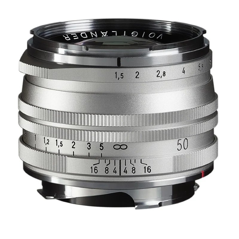 Voigtländer Nokton 50mm f/1.5 II VM M.C. Argent