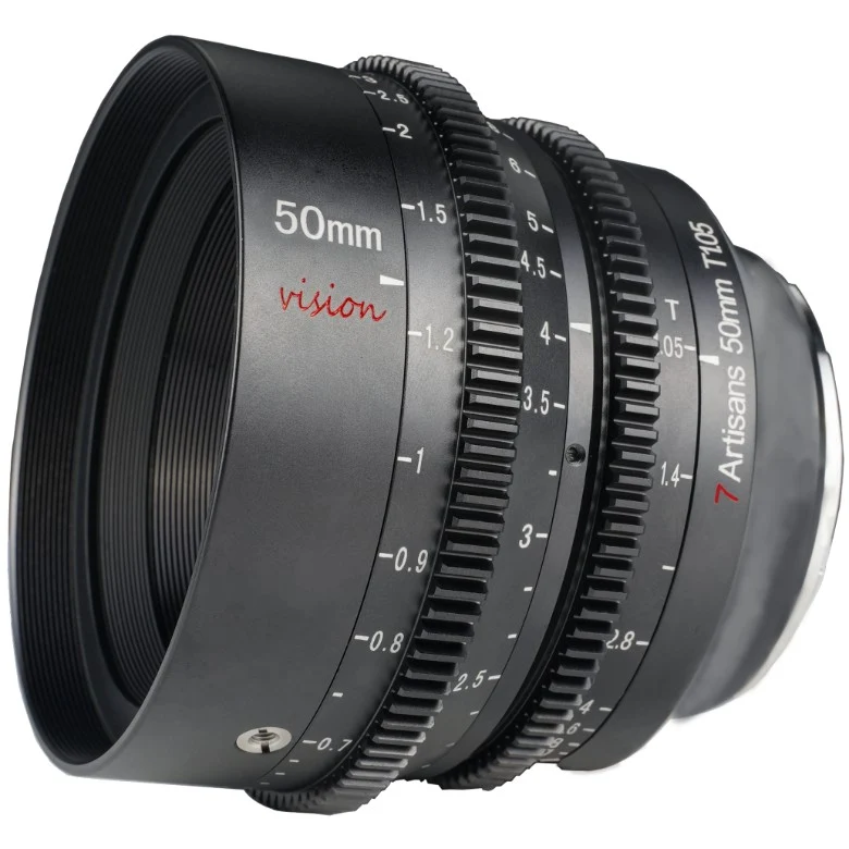7artisans 50mm T1.05 M43 (Panasonic Olympus) Noir