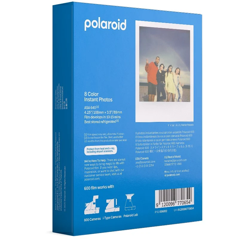 Polaroid Color Pellicule 600