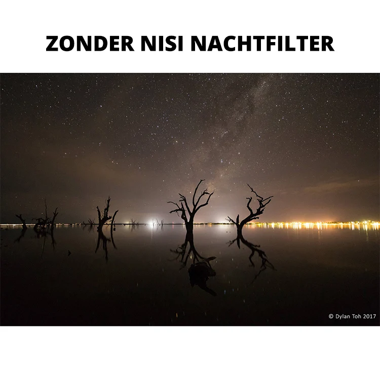 NiSi Filtre de nuit naturel 150x150mm pour photographie de nuit et astrophotographie