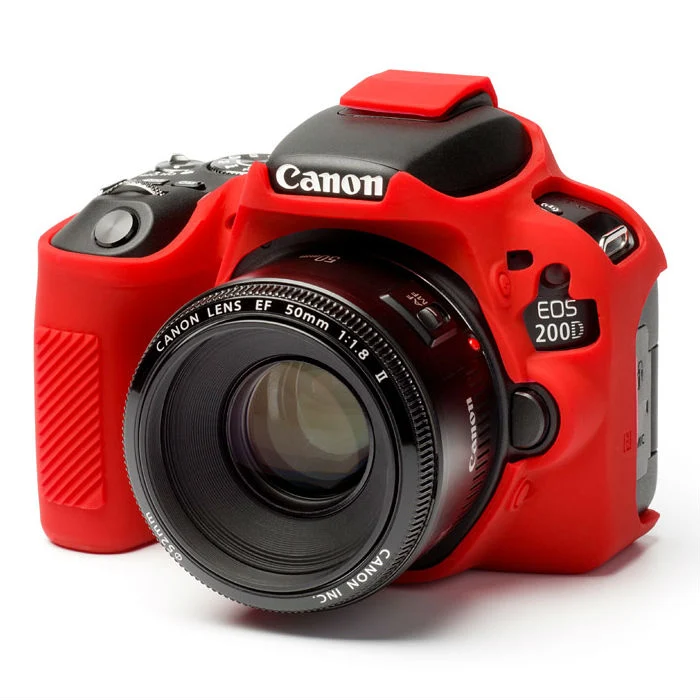EasyCover Canon 200D Rouge