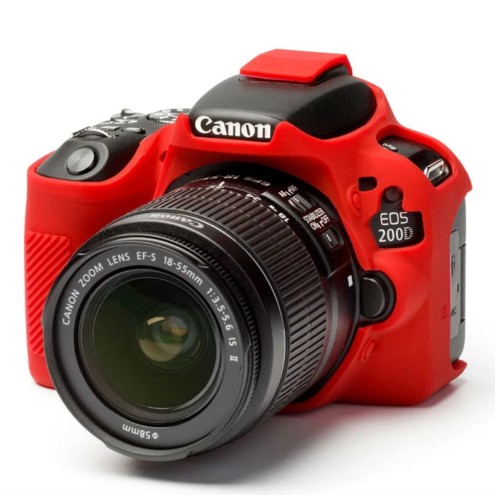EasyCover Canon 200D Rouge