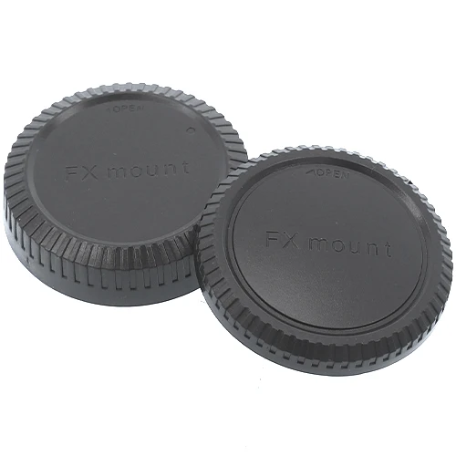 Kamera Express Bouchon de boîtier et bouchon arrière d'objectif pour monture Fuji X