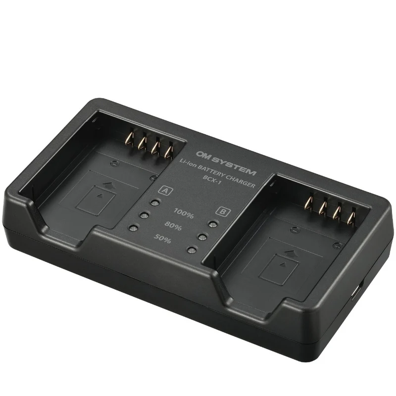 OM SYSTEM BCX-1 Chargeur le Batterie