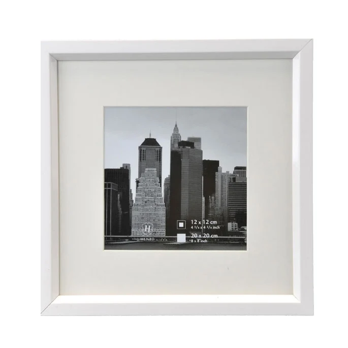 Henzo Metallica 20x20 Frame Blanc