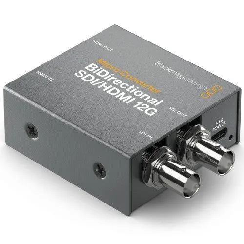 Blackmagic Micro Convertisseur BiDirect SDI/HDMI 12G PSU