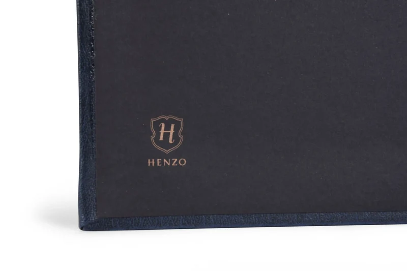 Henzo Album photo Lonzo bleu (pages noires)
