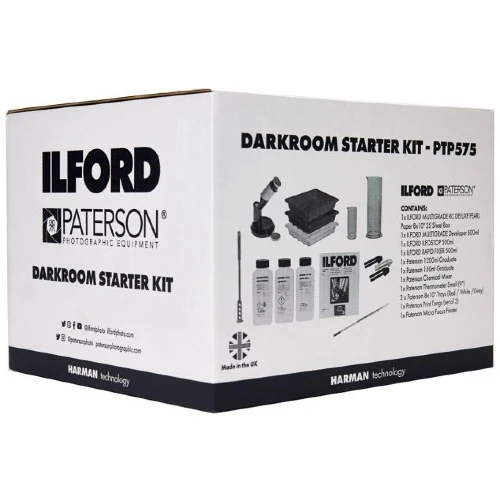 Ilford Kit de démarrage pour chambre noire & Paterson
