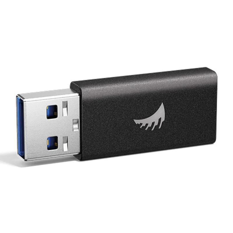 Angelbird USB 3.1 Gen2 Type-A a Type-C Adaptateur active noir