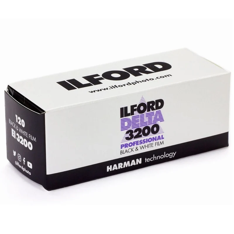 ILFORD Delta 3200, format 120