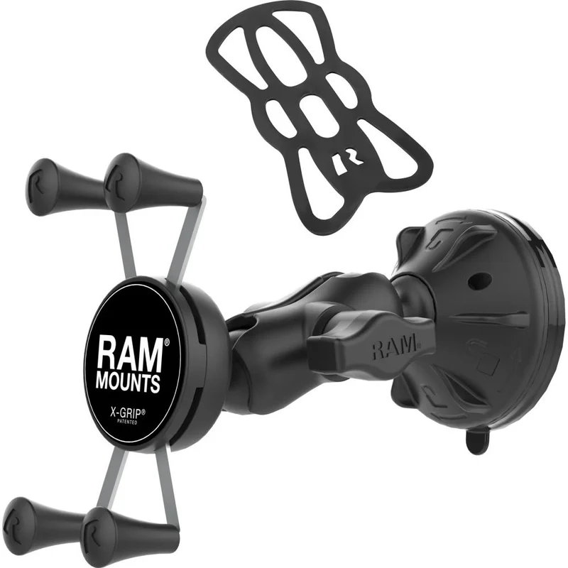 Ram Mounts Ventouse à bras court Unpd W X-Grip