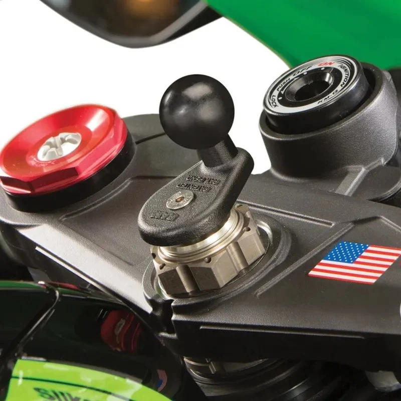 Ram Mounts Base de potence de vélo avec boule de 2,5 cm de diamètre