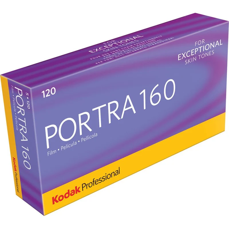 Kodak Portra 160 120 (Lot de 5)