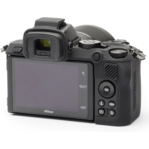 easyCover Boîtier Cover pour Nikon Z50 Noir