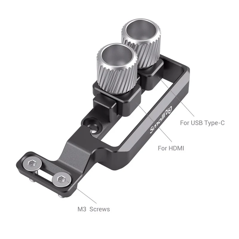 SmallRig HDMI et USB-C Câble Pince pour EOS R5 et R6 Cage 2981