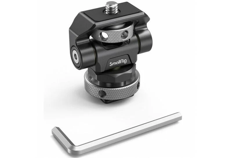 SmallRig Support de moniteur réglable pivotant et inclinable avec support de griffe 2905