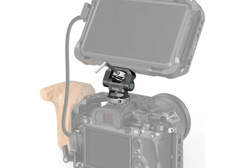 SmallRig Support de moniteur réglable pivotant et inclinable avec support de griffe 2905