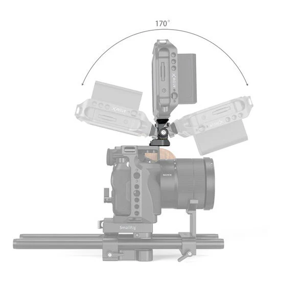 SmallRig Support de moniteur inclinable et pivotant avec vis 2904