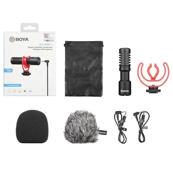 Boya BY-MM1+ Microphone Vidéo Cardioïde