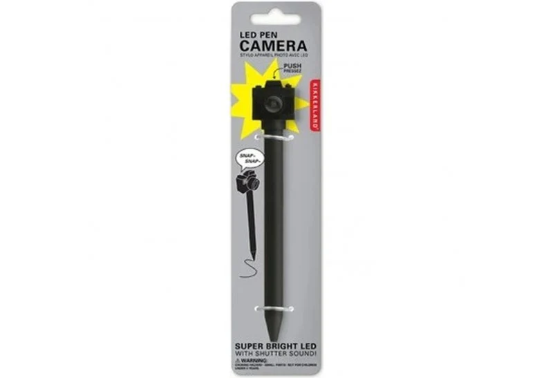 Kikkerland appareil photo led Stylo