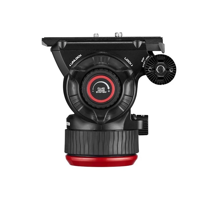 Manfrotto MVK504XTWINGA 504X Rotule Vidéo + Trépied Pied Double GS Kit en Aluminium