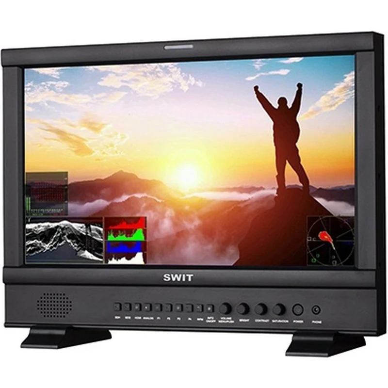SWIT S-1173FS Moniteur de studio, 17 pouces FHD avec affichage de la forme d'onde