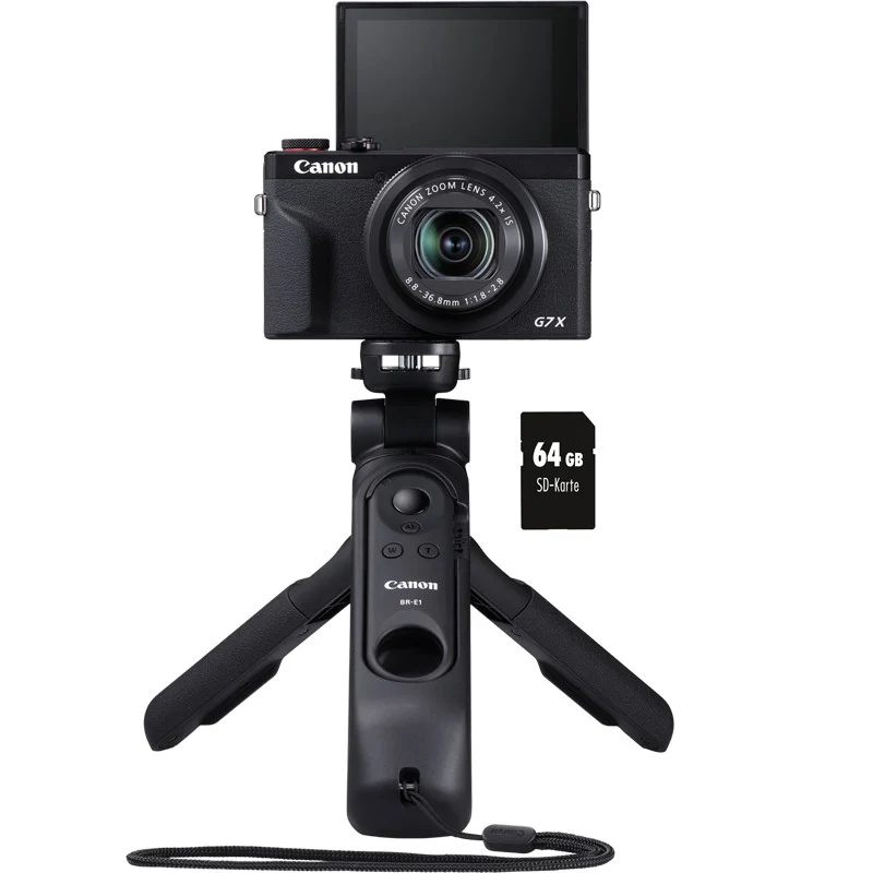 Canon PowerShot G7X Mark III Vlogger Kit Noir