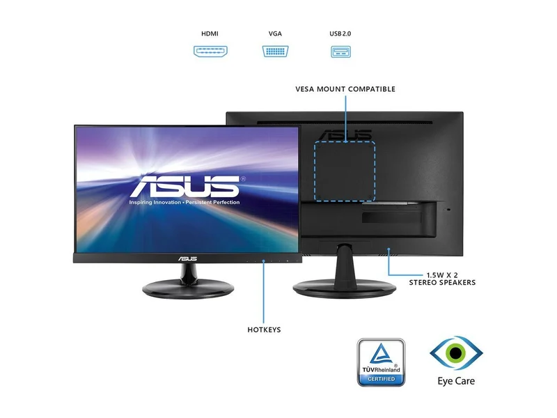 ASUS VT229H 21.5" 10-point Moniteur Tactile