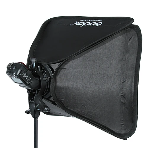 Godox Support Speedlite Bowens + Boîte à Lumière 60 x 60