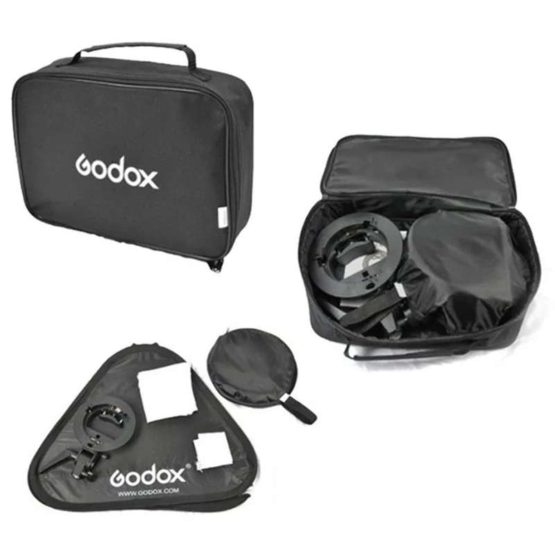 Godox Support Speedlite Bowens + Boîte à Lumière 60 x 60