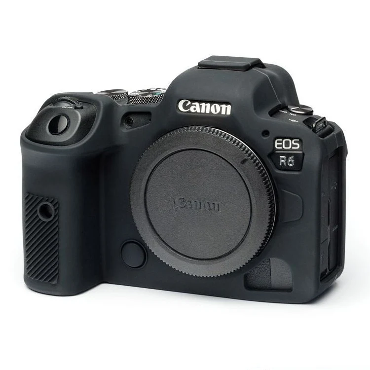 EasyCover Coque pour Canon R5 / R6 Noir